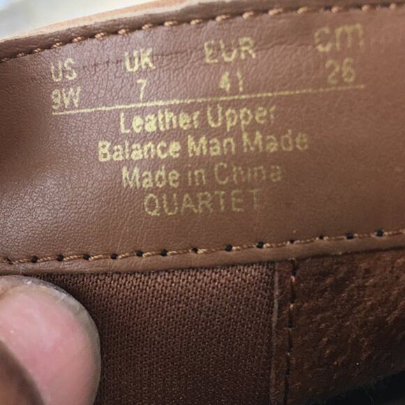 Franco Sarto Women's Tan Double Monk-Strapped Bootie Size 9W - Picture 14 of 16